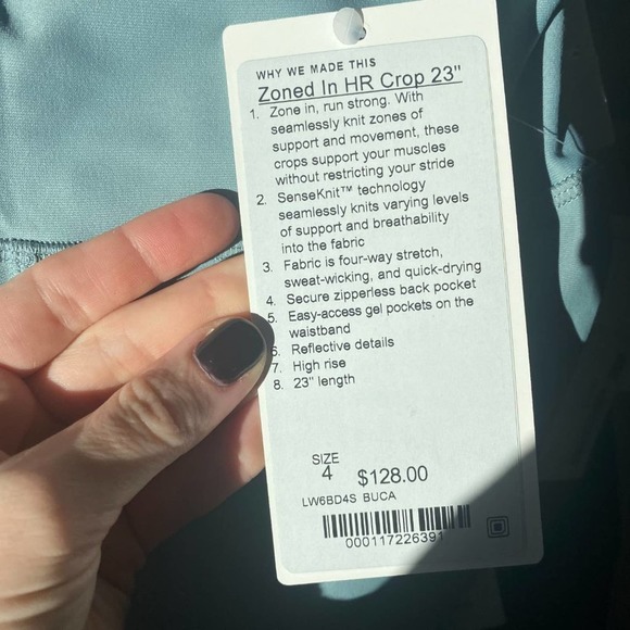 lululemon athletica Blue Leggings - Picture 7 of 7